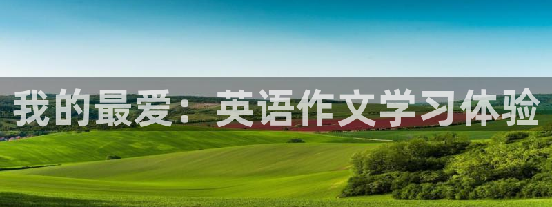 MK体育官网下载平台注册要钱吗安全吗：我的最爱：英语
