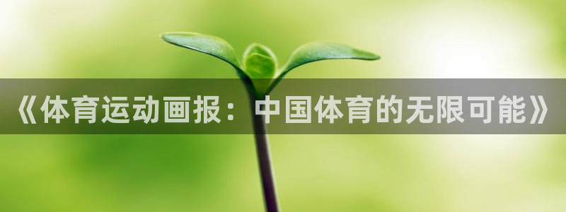 mk体育平台怎么样可靠吗：《体育运动画报：中国体育的无限可能